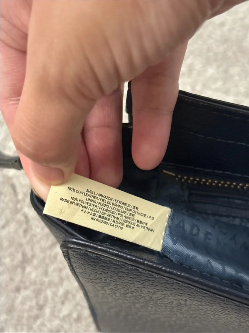Kate Spade Navy Blue Crossbody Bag
